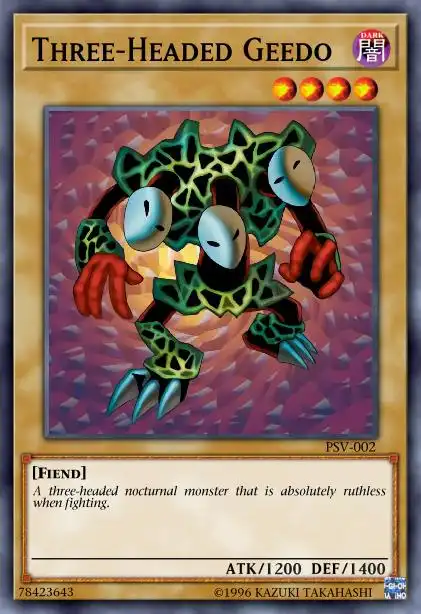 Edison Rulings for Three-Headed Geedo